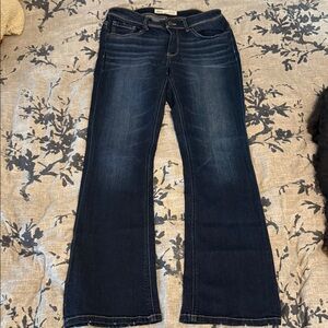 BKE Payton Dark Blue Wide Leg Jeans